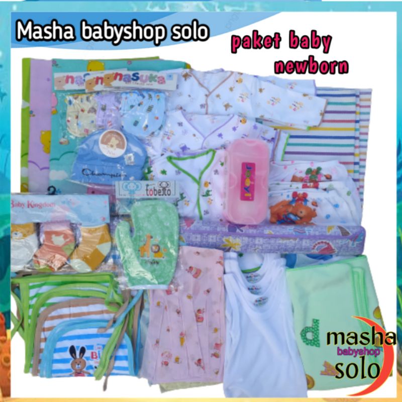 Paket bayi  Newborn murah , Perlengkapan bayi baru lahir , Paket lengkap