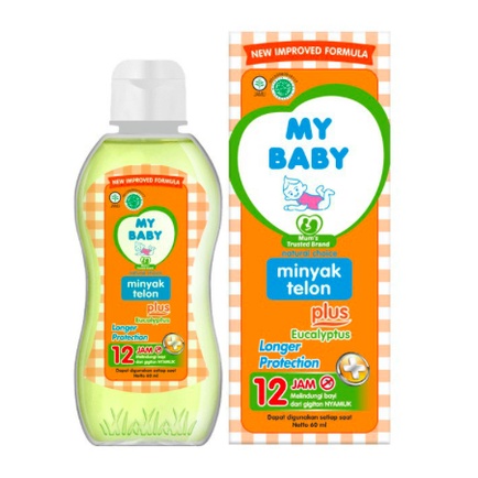 MY BABY Minyak Telon Plus Eucalyptus / Lavender | Longer Protection | Perlindungan 8 Jam 90ml / 150ml