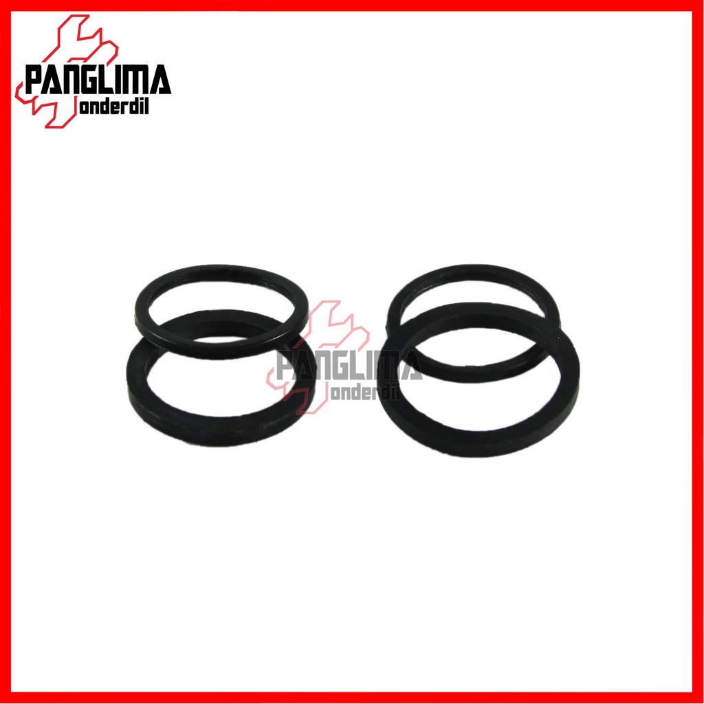 Oring Kaliper Cakram Supra X 125-Fit New &amp; Revo 100 &amp; PCX 125-150 &amp; CBR 150 R-CBR150R Old Karet-Seal-Sil Piston Kepala Babi Depan