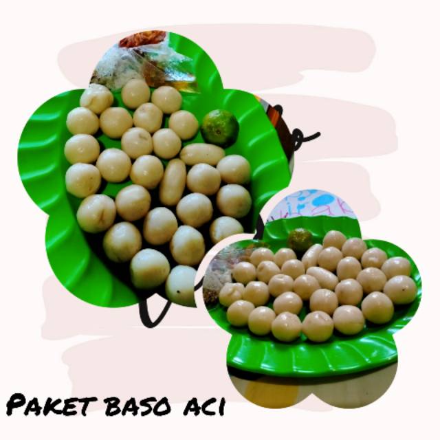 

Paket baso aci jando dan ayam