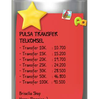 PULSA TRANSFER TELKOMSEL 50RB - 100RB | Shopee Indonesia