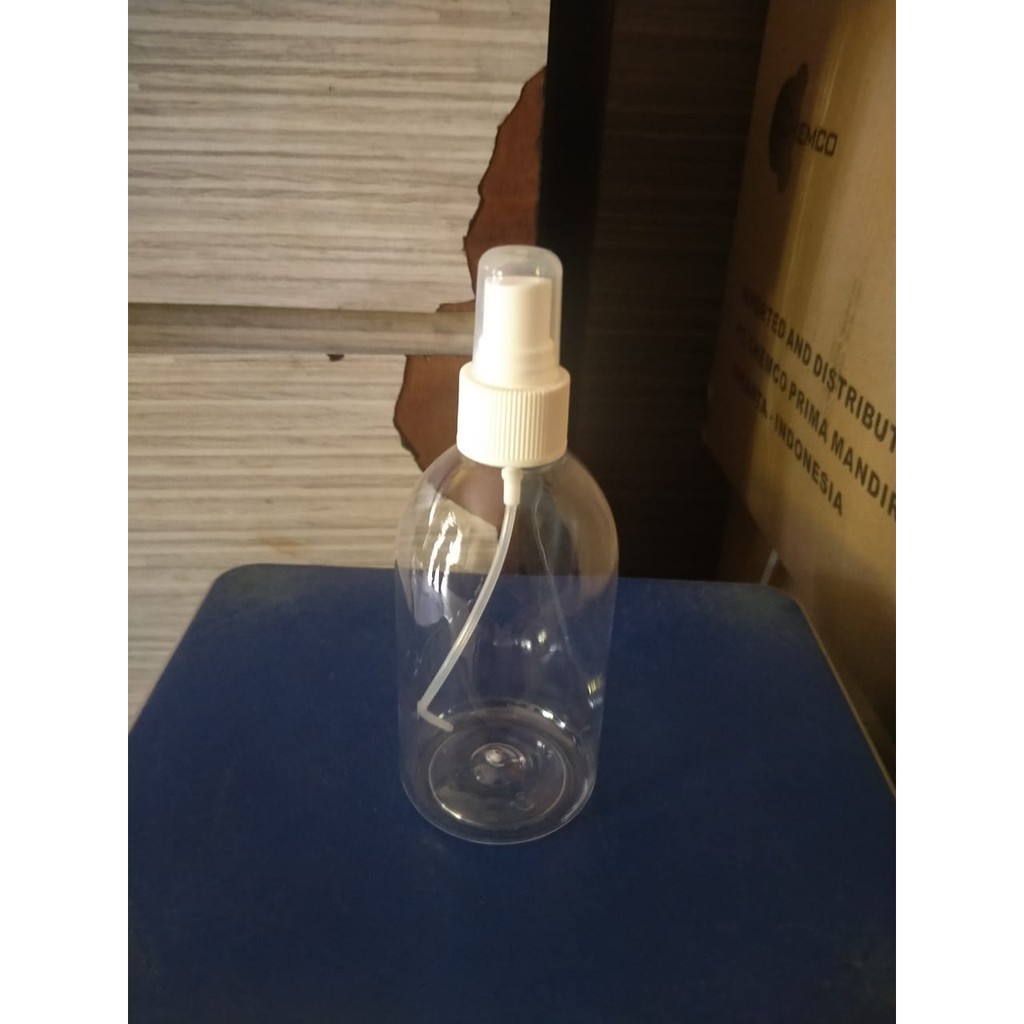 Botol Spray 250ml Bening Transparant/ Botol Spray Bahan Tebal Murah