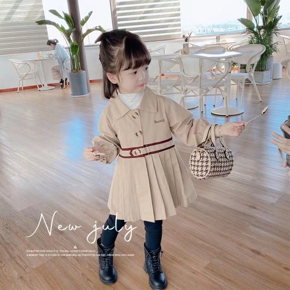 BARU! LIA023 -  Dress Blouse Outer Coat 2-5 Tahun Jaket Luaran Cardigan Korean Fashion Pergi Jalan