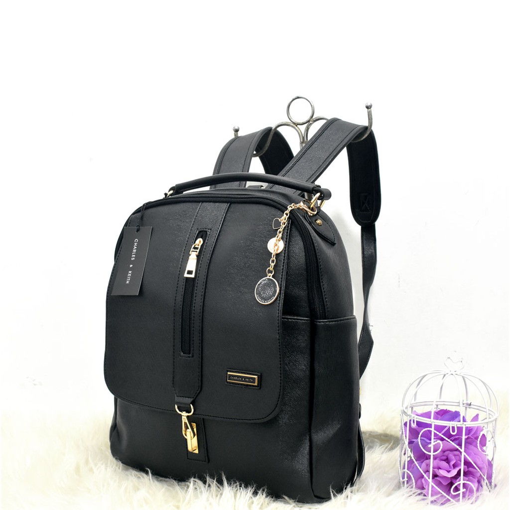 TAS / BAG CK CHARLES AND KEITH RANSEL MID ZIPPk