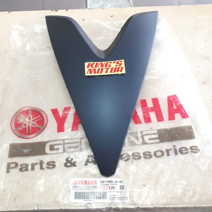 COVER FRONT, TAMENG DEPAN AEROX 155 BIRU DOFF (B65-P2) ASLI YAMAHA