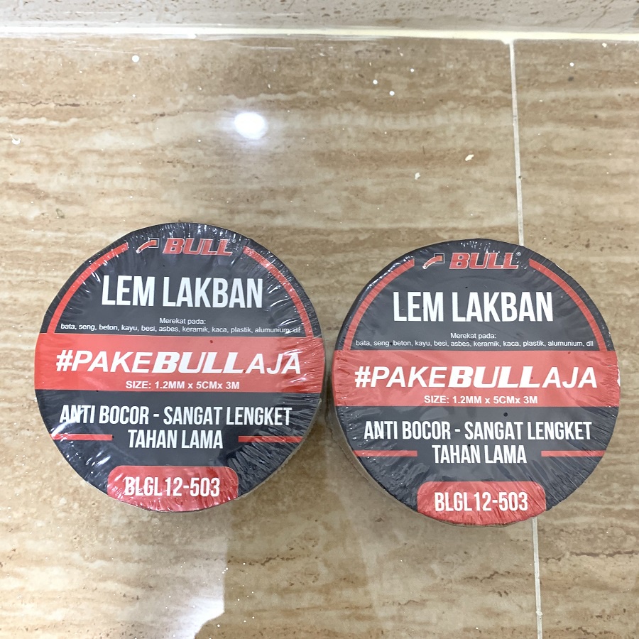 Lem Lakban Bull Anti Bocor Anti Panas Lem Seng Atap Talang Serbaguna