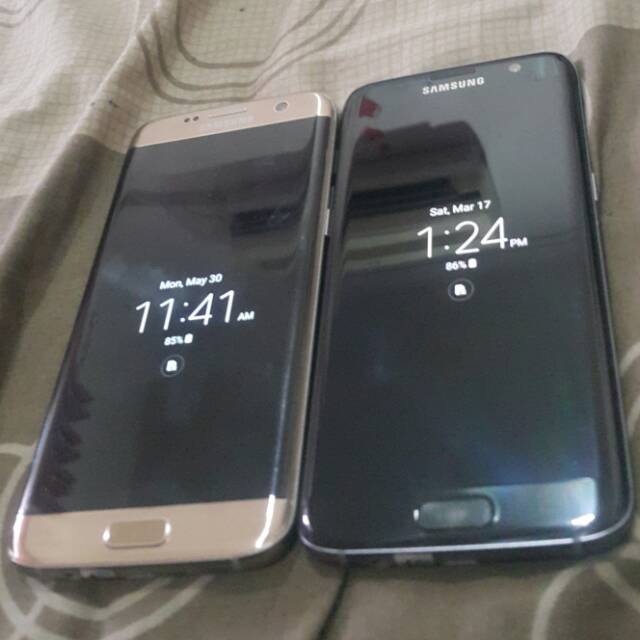 Samsung S7 Edge 32Gb singel sim normal mulus fullshet Ori aman lancar jaya nomnus