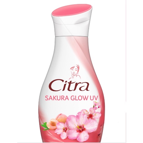 Citra Hand Body Lotion Sakura Glow UV