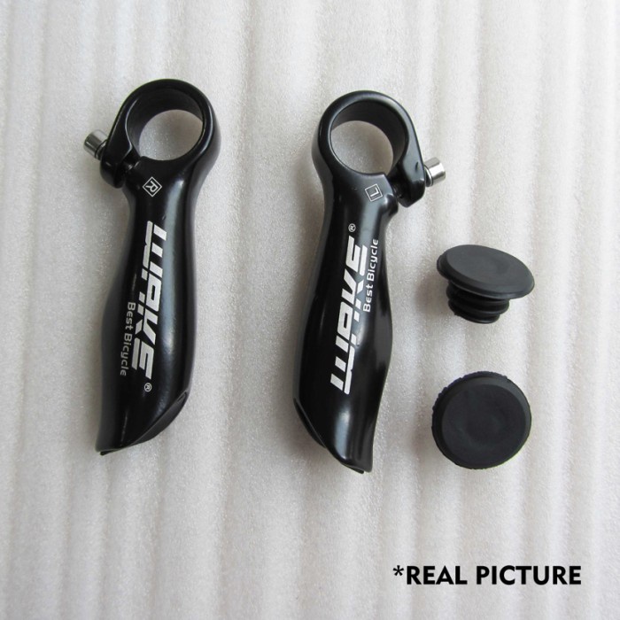 Tanduk Stang Sepeda WAKE Bar end Wake dudukan pegangan handlebar