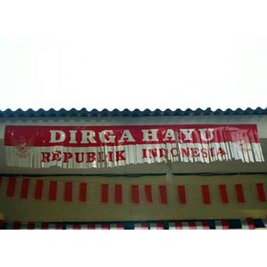 Banner Rumbai HUT RI Dekorasi Agustus Garland Agustusan