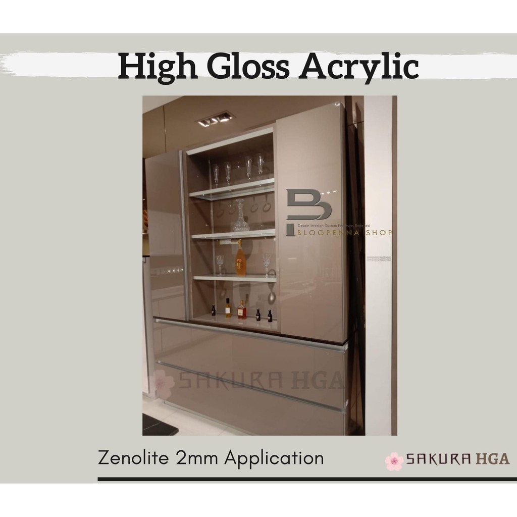 

SAKURA HIGH GLOSS ACRYLIC ZENOLITE 2MM / AKRILIK