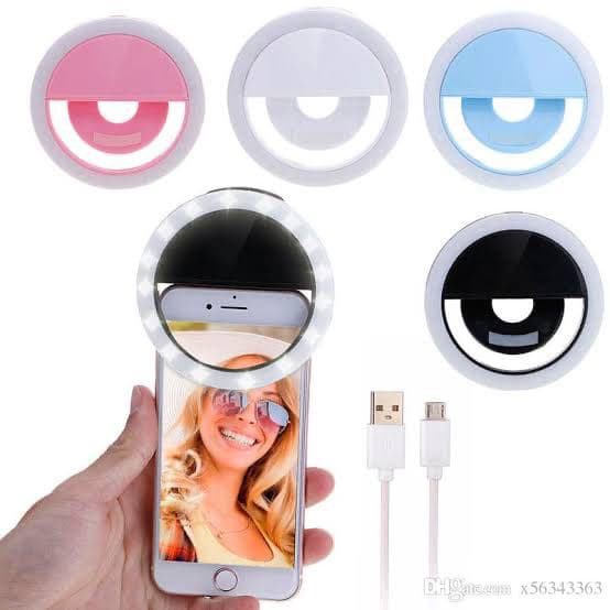 [IIMPORT] - Ring Light Selfie LED / Lampu selfie Bulat untuk kamera camera hp Flash charm eyes