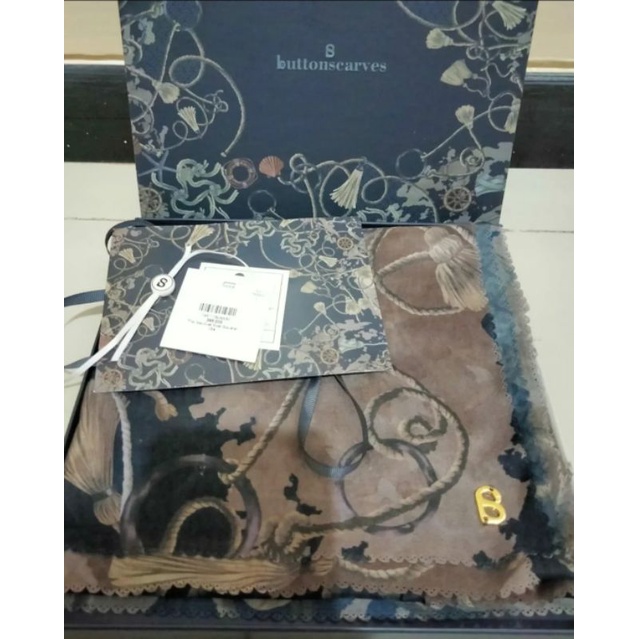 preloved buttonscarves nautical series ULA