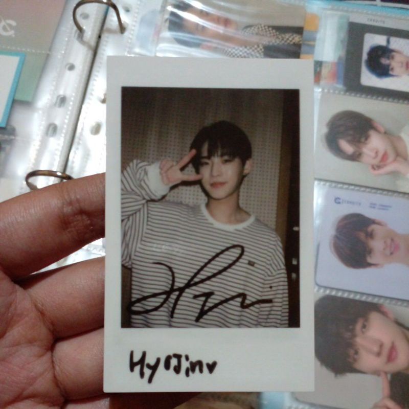 POLAROID HYOJIN ONF TRUE BEAUTY OST POLA