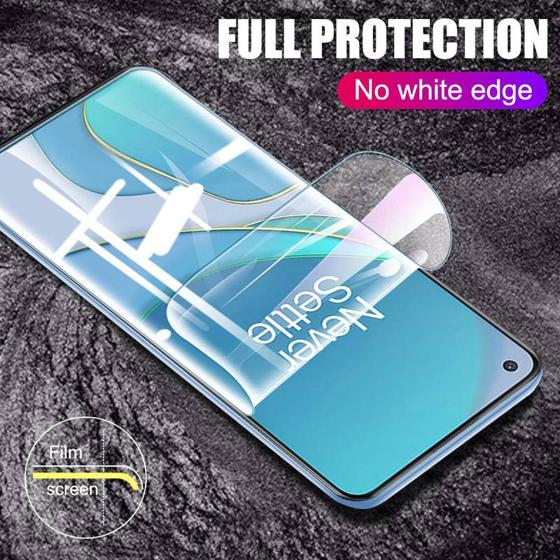 OnePlus 7t / 7 pro / 7 / 7t pro / 6t / 6 / 5t / 5 / 8 / 8 pro / 8t / 9 / 9 pro / 9R  Clear Hydrogel Soft Screen Protector Film