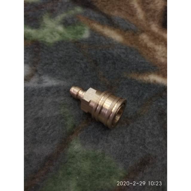 Adaptor nepel/jantan mini betina/copler 1tsm