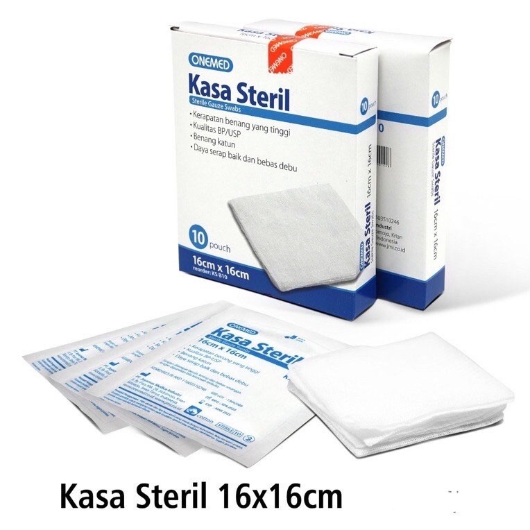 Kasa Steril Onemed Kasa Sterile 16cmx16cm