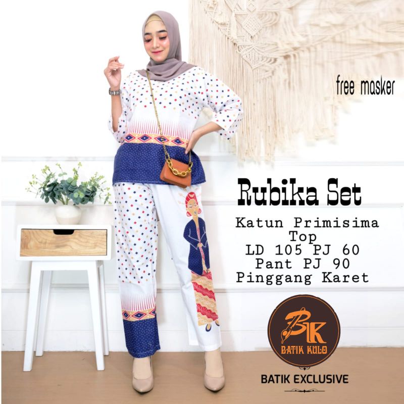 setelan batik bu tedjo