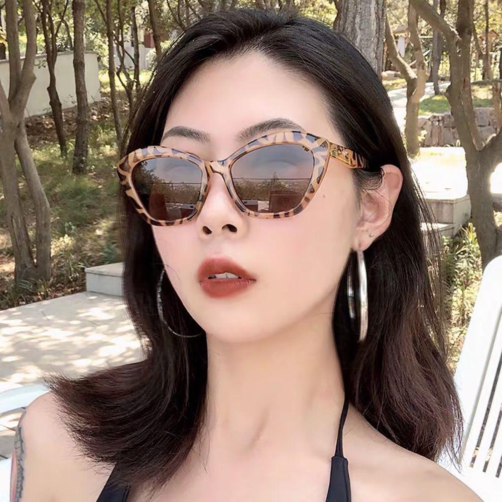 Mxbeauty Kacamata Hitam Mata Kucing Kepribadian Retro Kacamata Anti Radiasi UV Protection Protection Glasses Korea Pria Kacamata Anti Radiasi Untuk Wanita Sale Eyewear Women Glasses