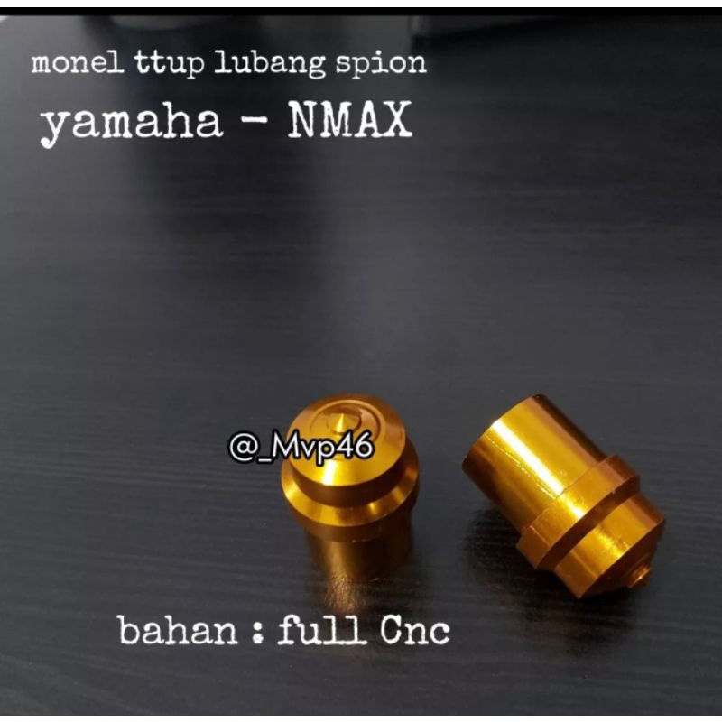 Baut Lubang Spion Baut Tutup Lubang Spion CNC Premium Yamaha