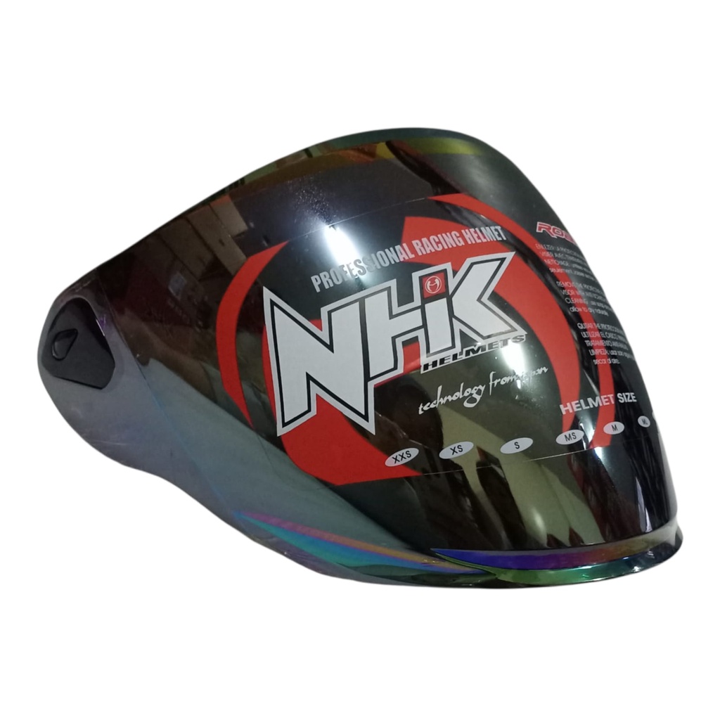 Kaca Visor Rainbow Helm NHK R6 Original