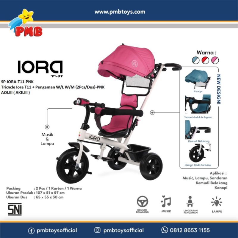 Sepeda Stroller Murah Bayi Aviator wincycle Dan IORI