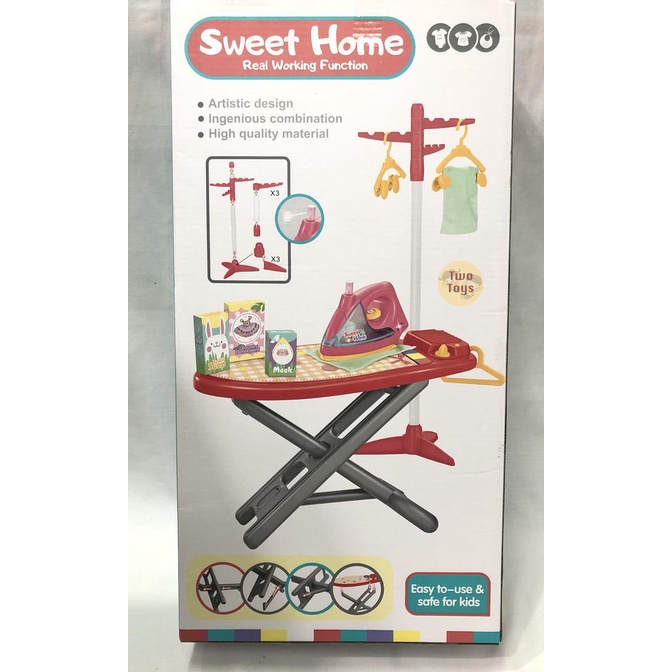 Mainan Setrika Gosokan Anak Set ( Sweet Home Iron Board ) .