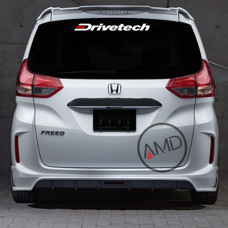 Stiker kaca depan sticker mobil stiker belakang mobil DRIVETECH