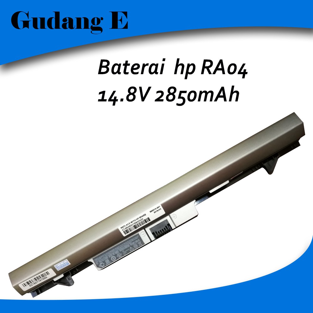 Baterai Laptop Hp Probook 430 430 G1 430 G2 Series RA04 14.8V 2850mAh