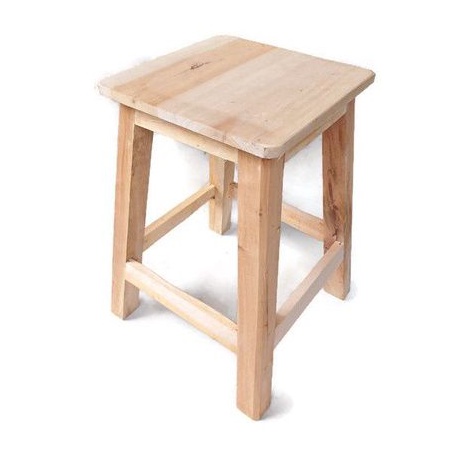 Kursi kayu 50cm / bangku etalase toko kayu / kursi bakso / kursi bar