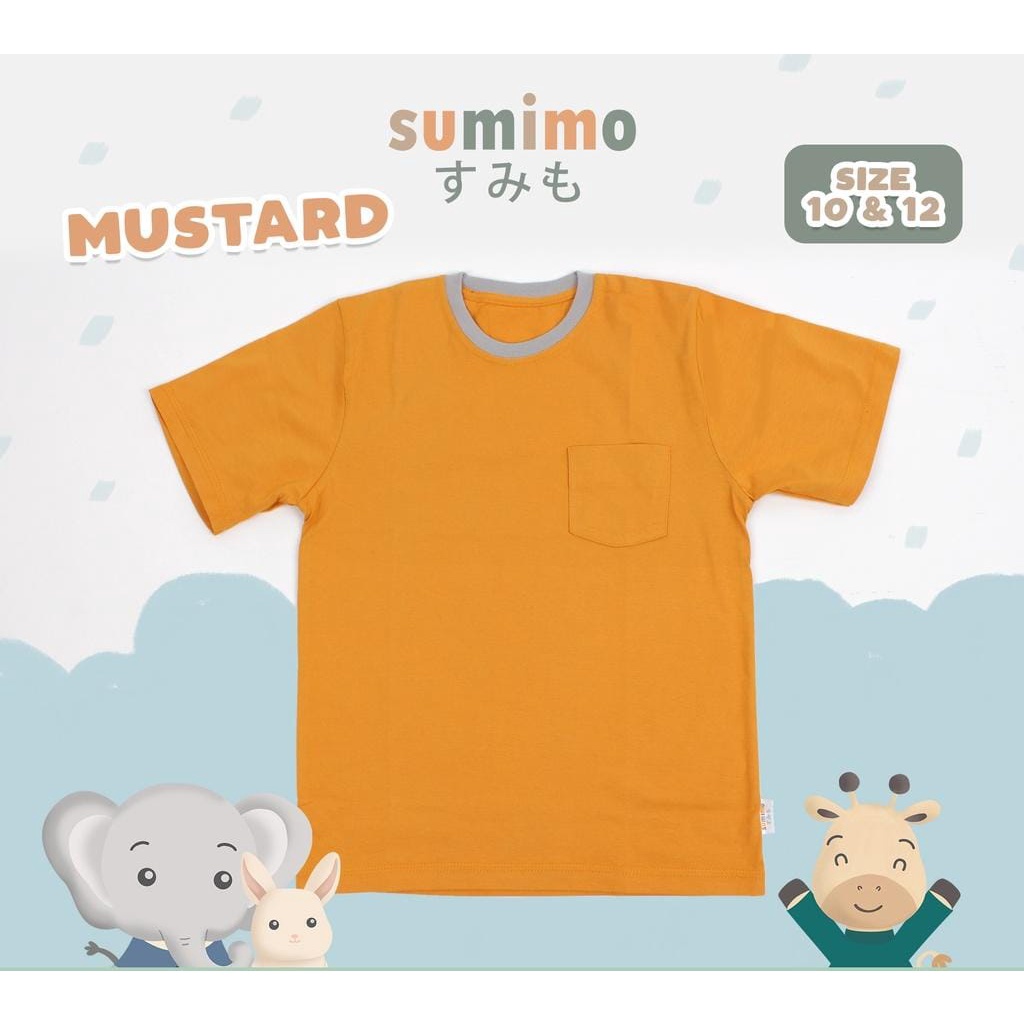 Sumimo T-Shirt Ringers per 2 pcs / Baju Anak