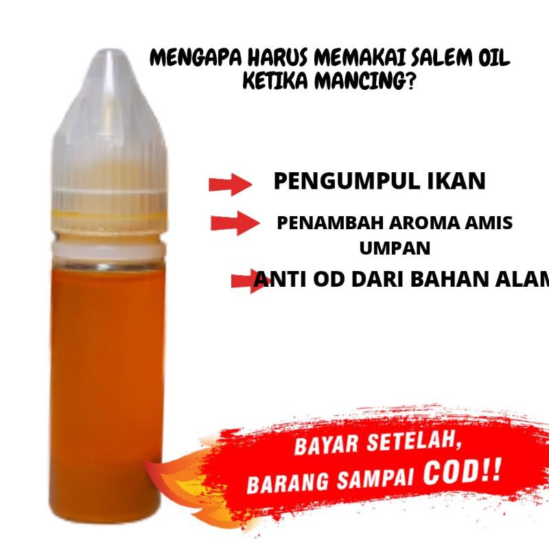 Umpan siap pakai oil base salem 15ml