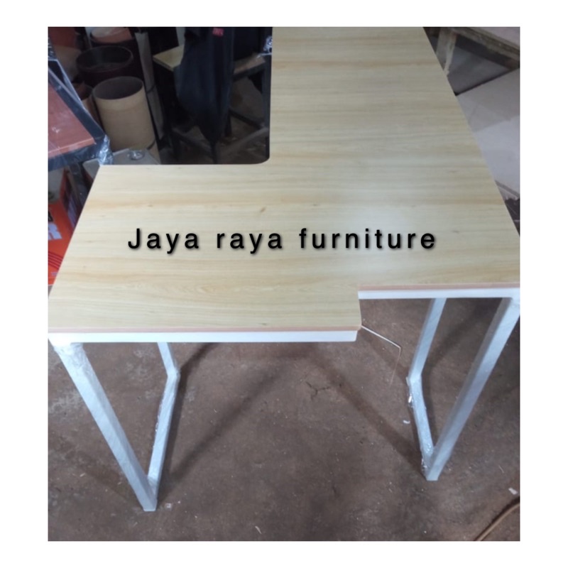 Meja Custom Meja Gaming meja letter l