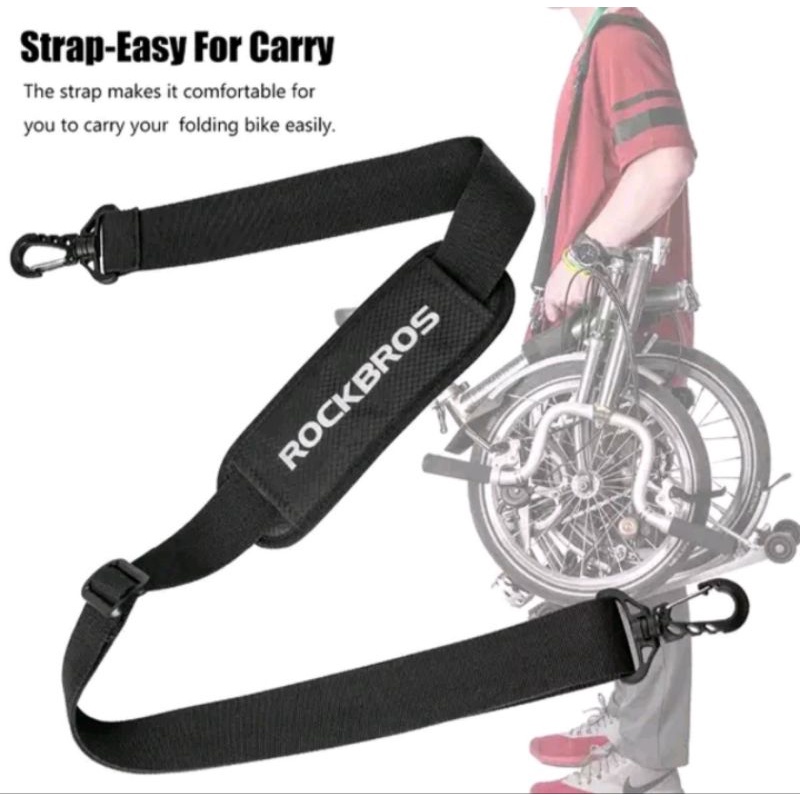 Carrying Strap Sepeda Lipat Carying Shoulder Strap Frame Sepeda Lipat