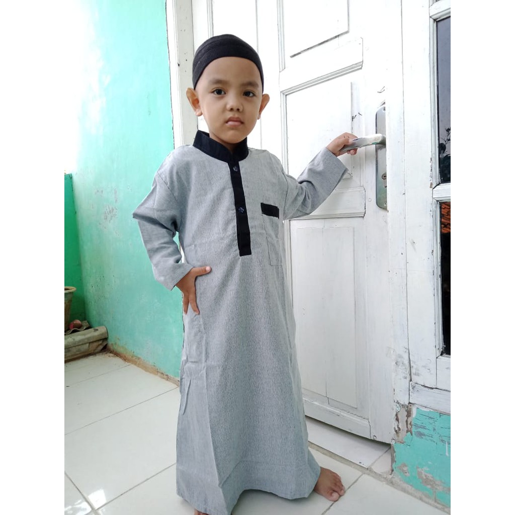 Baju Muslim Anak Laki Laki | Baju Gamis 4 – 5 - 6 tahun
