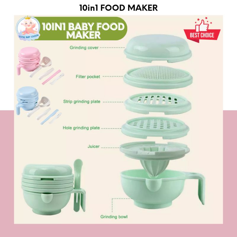 10in1 Food Maker MPASI makanan Bayi lengkap