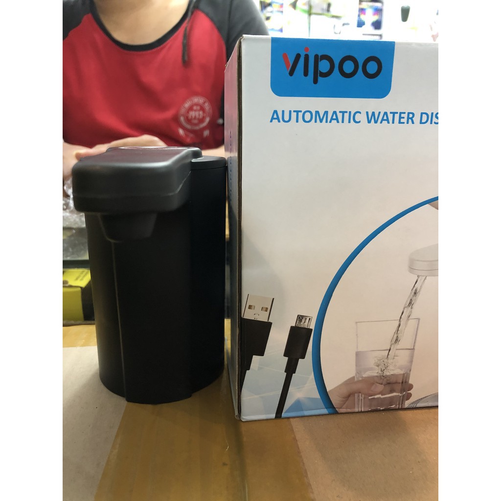 VIPOO POMPA GALON ELEKTRIK TERBARU V-2056 / AUTOMATIC WATER DISPENSER PORTABLE