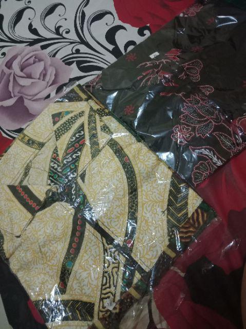 Atasan Batik Dolby Dolbi Dobby Doby Tenun Sutra Tulis Halus Katun Atbm Baron ,sarombit Atasan