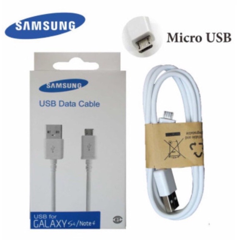 Kabel Data SAMSUNG S4 USB Micro V8 Original