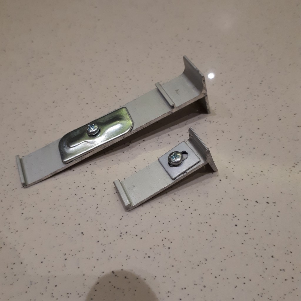 BRAKET REL GORDEN KOTAK ALUMINIUM