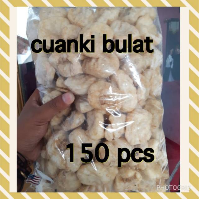 Cuanki bulat isi 150 pcs.