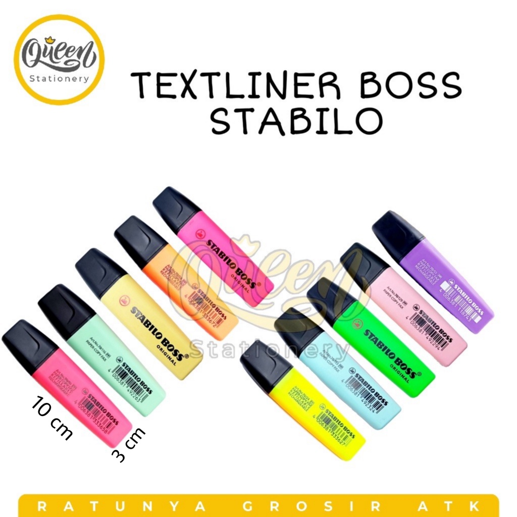 

TEXTLINER BOSS STABILO / HIGHLIGHTER BOSS