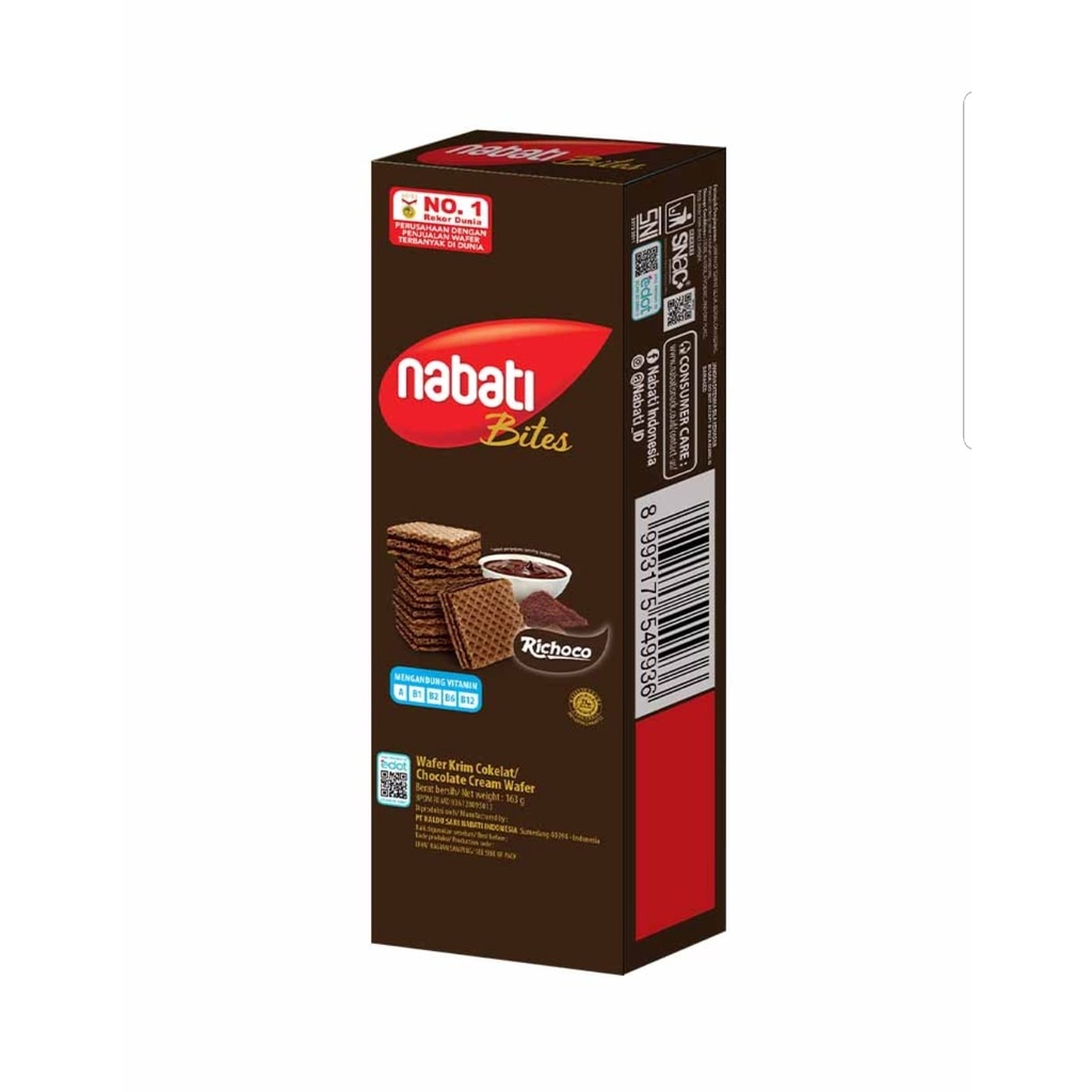 

RICHOCO NABATI BITES 163 GR