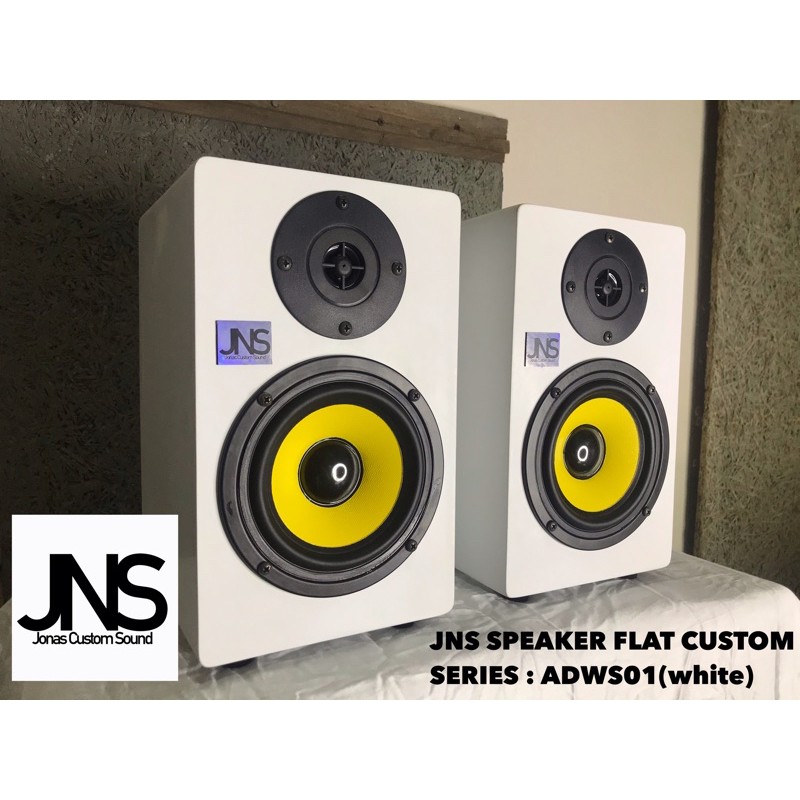 JNS ADWS01 Speaker Flat Recording 5inc white