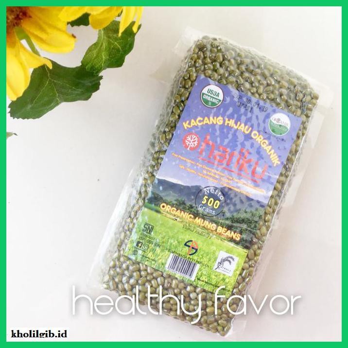 

Makanan-Kering- Kacang Hijau Organik Hariku 500 Gr (Organic Mung Bean) -Aneka.