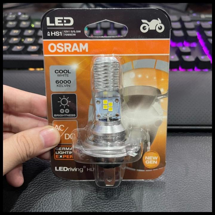 Bohlam Lampu Depan Led Hs1 Ninja R Rr 150 Z250Sl Ac Dc Osram 7285Cw