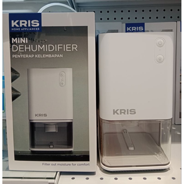 KRIS Mini Dehumidifier Penyerap Kelembapan 1.2L 33W New Arrival