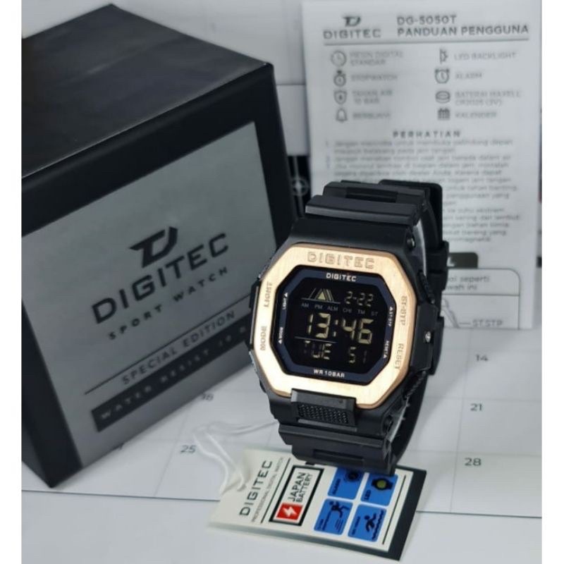 DIGITEC DG 5050 / DG-5050 / DG 5050 Watch Jam Tangan ORIGINAL