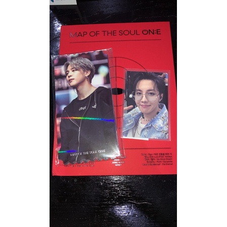 [Baca Desk]FULLSET MOTS ONE DVD PHOTOCARD J-HOPE BTS OFFICIAL MERCH