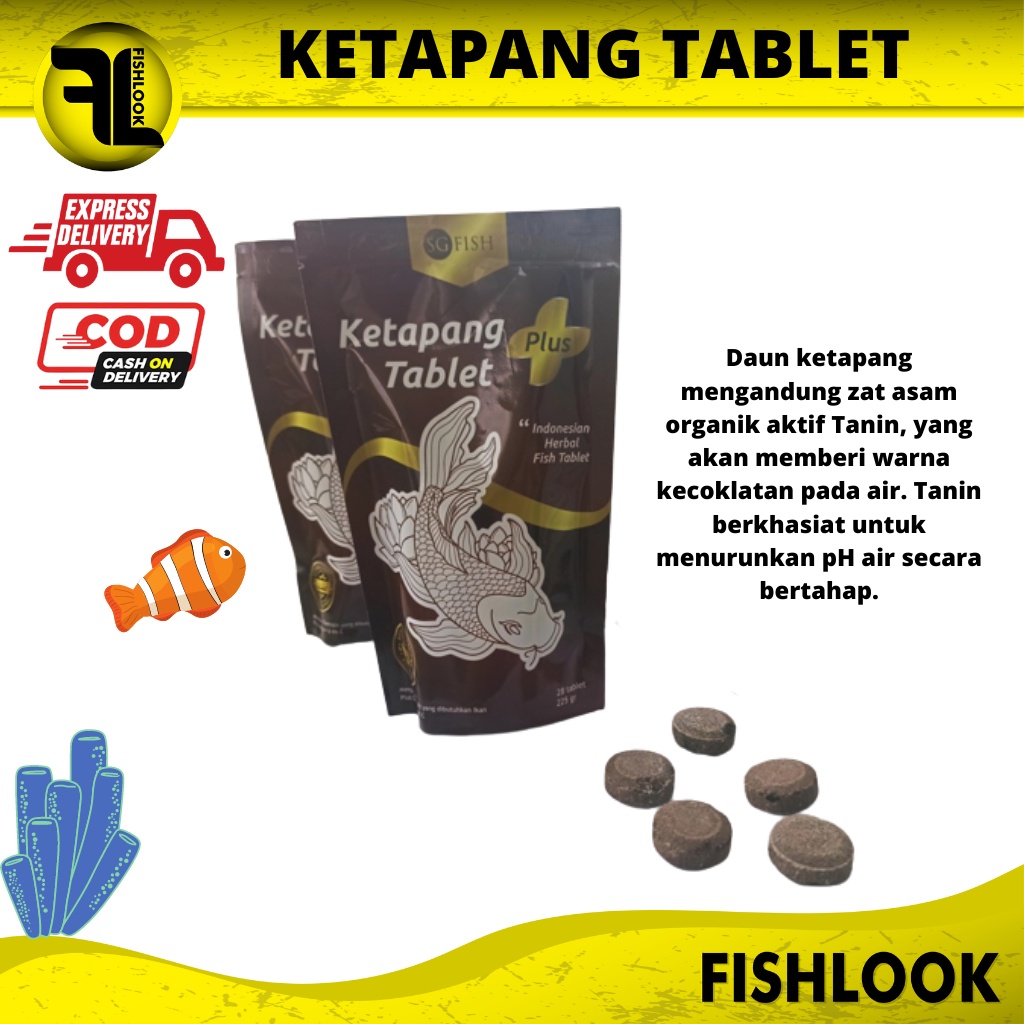 Ketapang Tablet Plus SG Fish